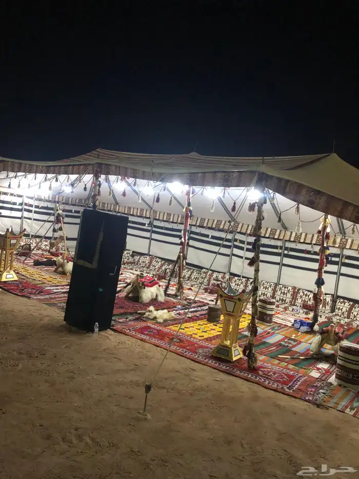 تاجير خيم بيت الشعر مع التراث 4