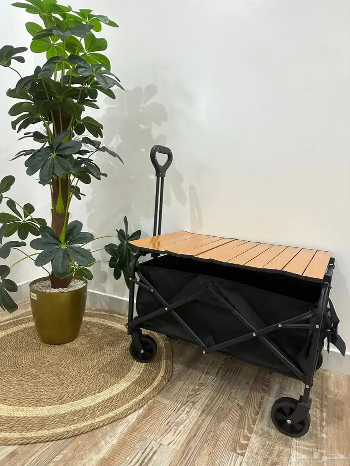 عربه لحمل الاغراض مع طاوله للخدمه والبر 3