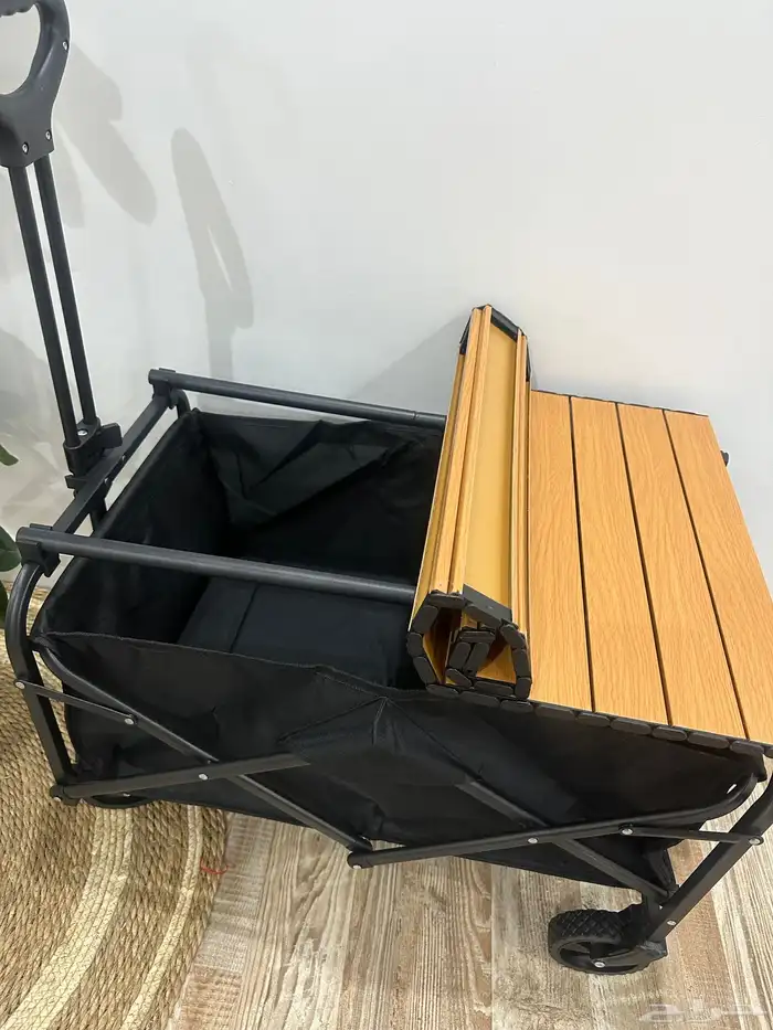 عربه لحمل الاغراض مع طاوله للخدمه والبر 1