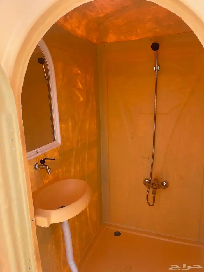 بورتبل دورة مياه متنقلة وحدات صحية حمامات fiber glass W.C 13