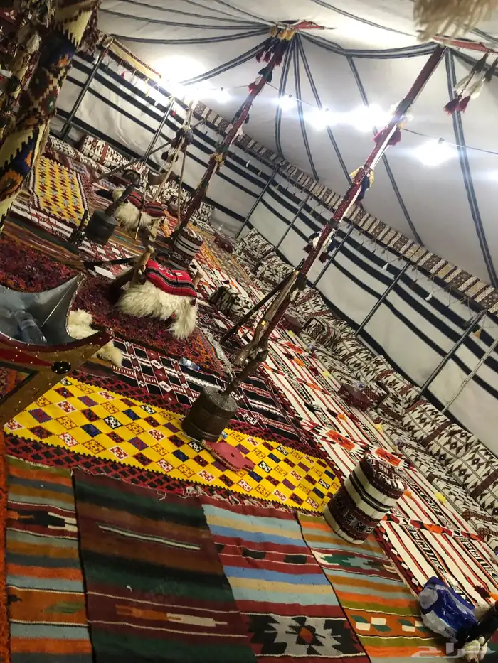 تاجير خيم بيت الشعر مع التراث 6