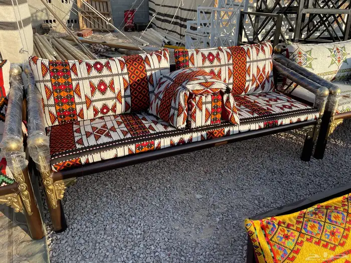 كراسي حديد صبغ حراري كراسي خارجية جلسات خارجية جلسات شعبية 13