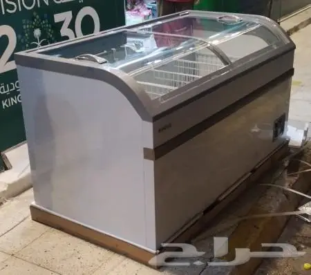 فريزرات تجميد زجاج مقوس 0
