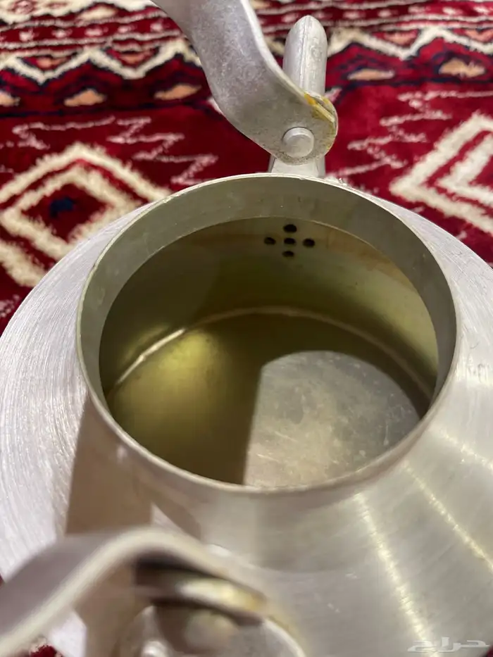 ابريق معدن هندي ختم واحد مقاس 13 10