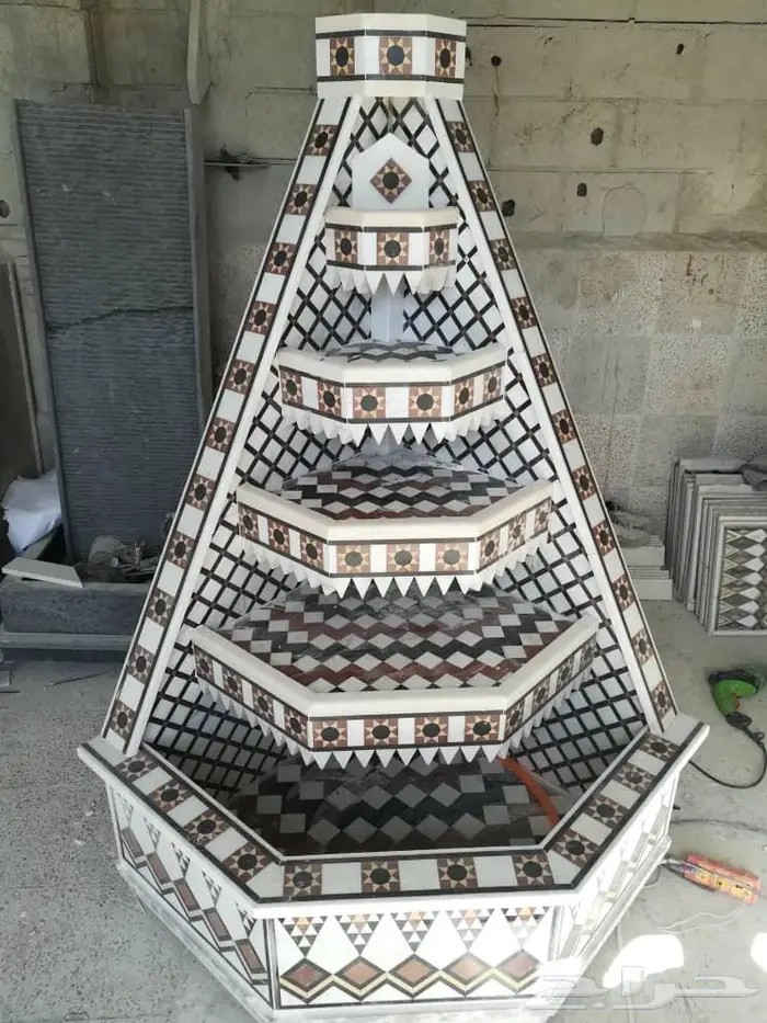 نوافير نافورة شامية لأجمل أجواء شتوية - بحرة شامية - 1