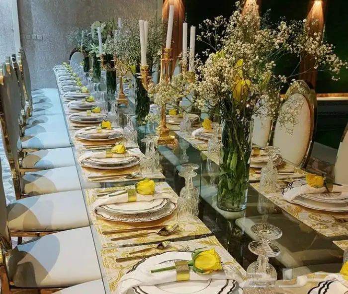 حفلات وتنسيق طاولات الطعام لجميع المناسبات _تنسيقات فخمهvip 18