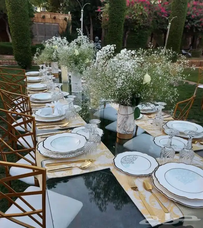 حفلات وتنسيق طاولات الطعام لجميع المناسبات _تنسيقات فخمهvip 19