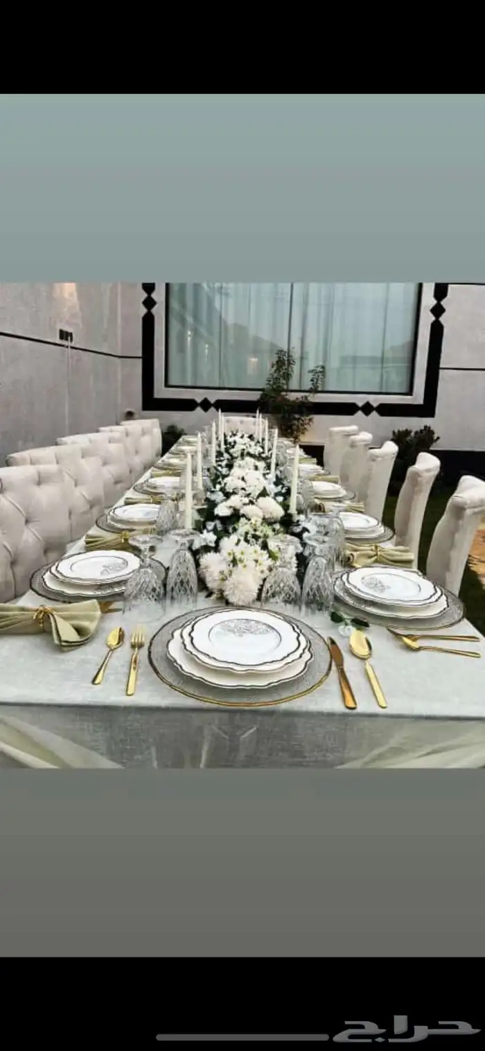 حفلات وتنسيق طاولات الطعام لجميع المناسبات _تنسيقات فخمهvip 3