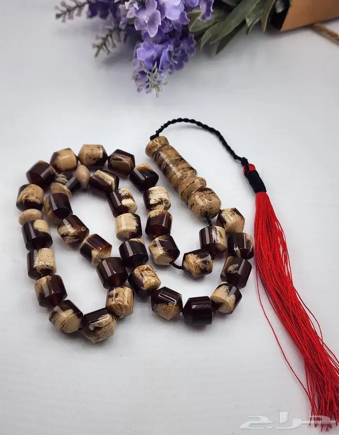 مسباح كهرمان سومطري طبيعي 6