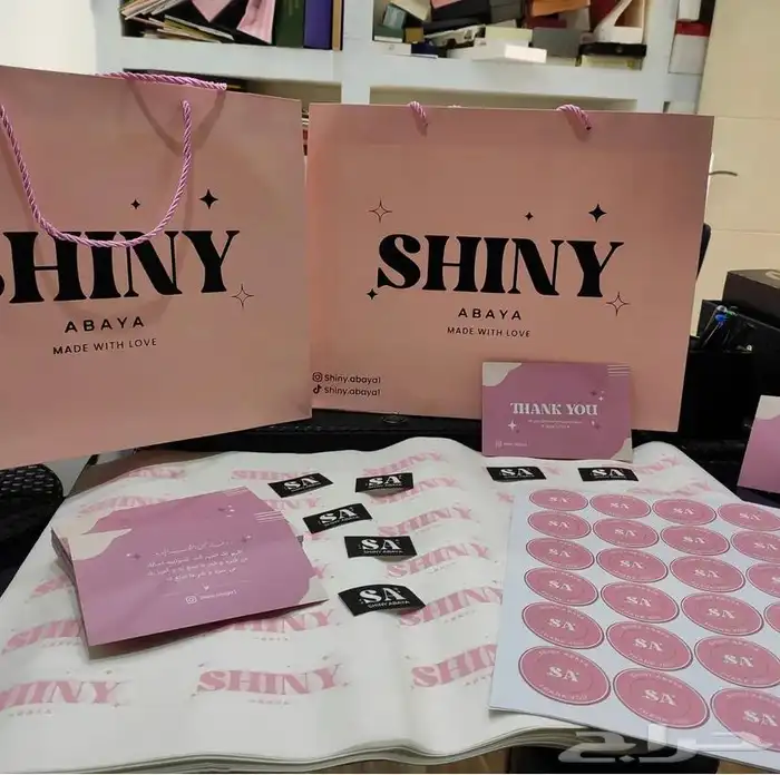 بوكسات اكياس عبايات اكواب شرايط بيكا امريكي ليبل لوقو علب 5