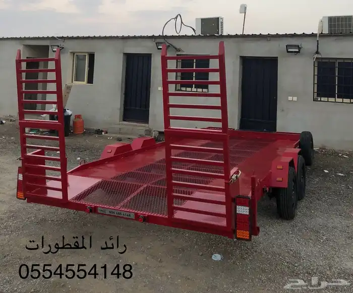 للبيع مقطورة سيارة 1