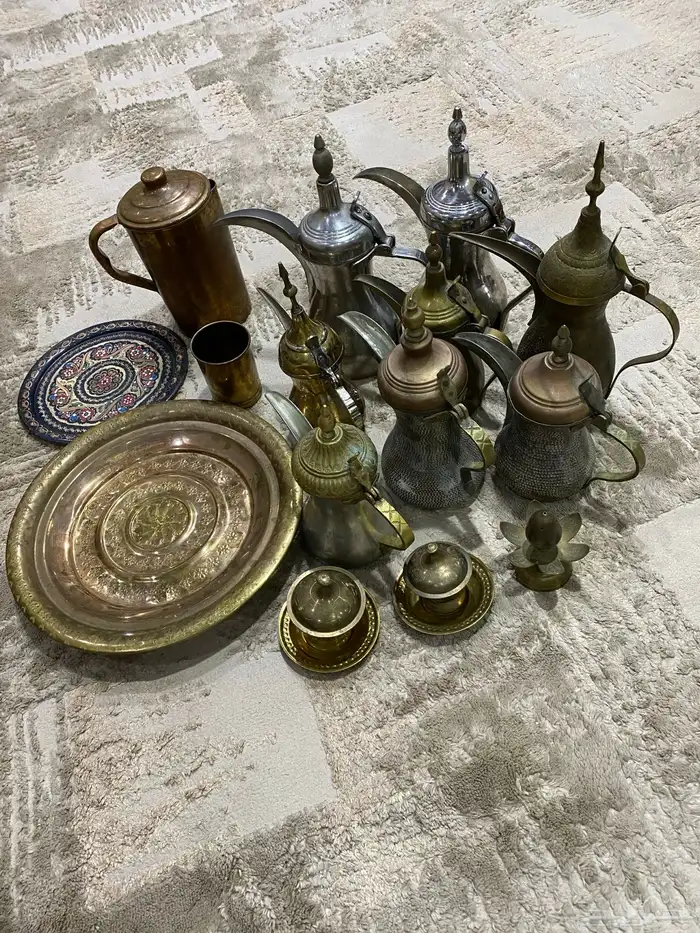دلال نحاس وغيرها من النحاسيات للبيع اخر صوره معروضه فقط باقي 0