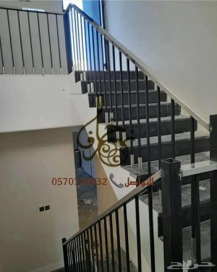ستيل درابزين قزاز ستيل قص ليزر ورشة حدادة 43