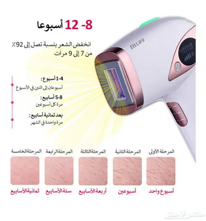 ليزر ملاي جديد T4 باقي 493131 ومضه للبيع ب290 7