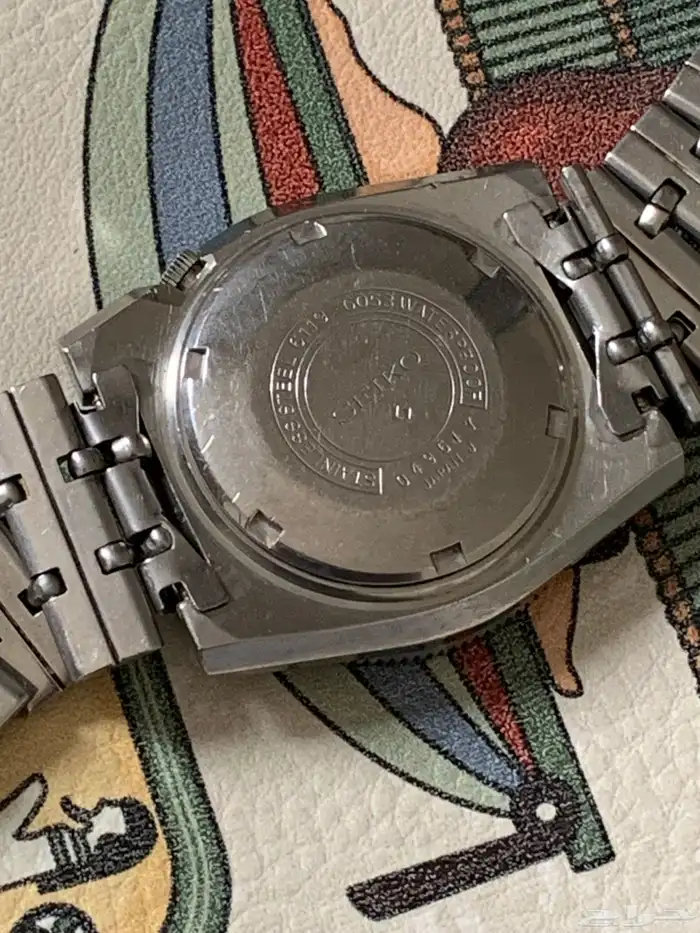 احد نوادر ساعات سيكو ( Seiko ) الغوص فنتج . 5