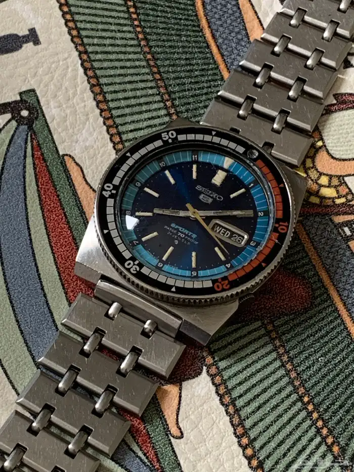 احد نوادر ساعات سيكو ( Seiko ) الغوص فنتج . 0