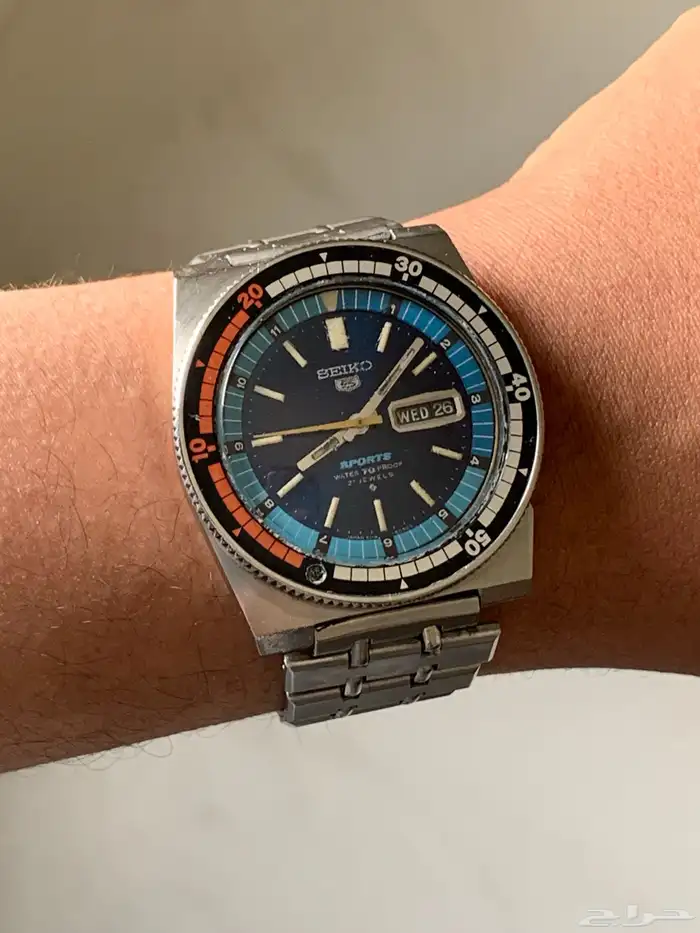 احد نوادر ساعات سيكو ( Seiko ) الغوص فنتج . 9