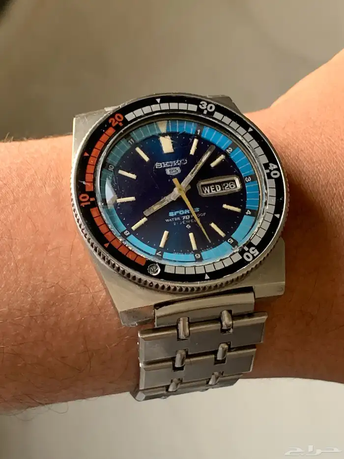 احد نوادر ساعات سيكو ( Seiko ) الغوص فنتج . 8