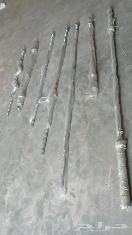 بار تمارين-بار اولمبي وبار عادي ومتعرج 1