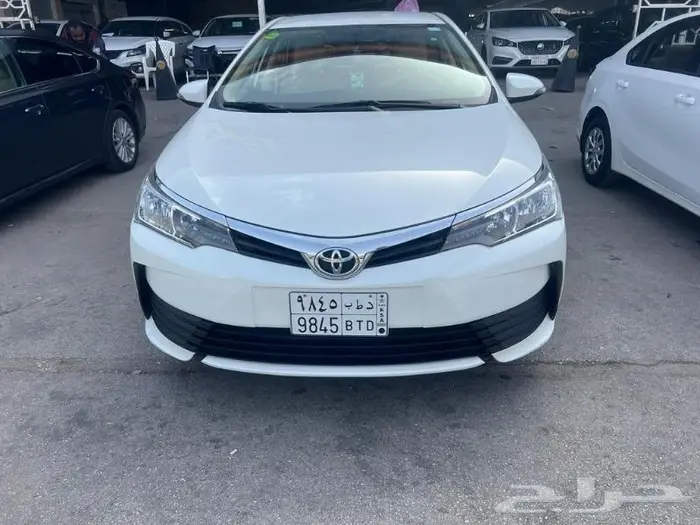 تويوتا-كورولا-2019-العداد-132000-السعر-58000 0