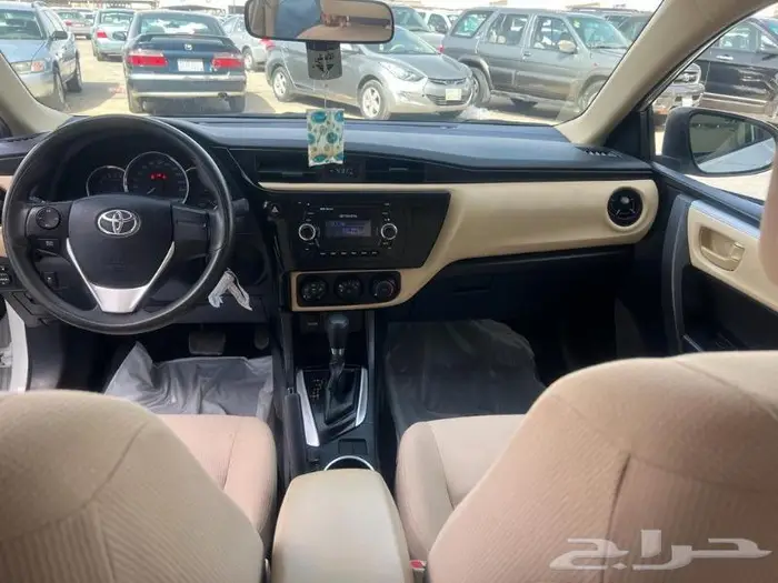 تويوتا-كورولا-2019-العداد-132000-السعر-58000 14