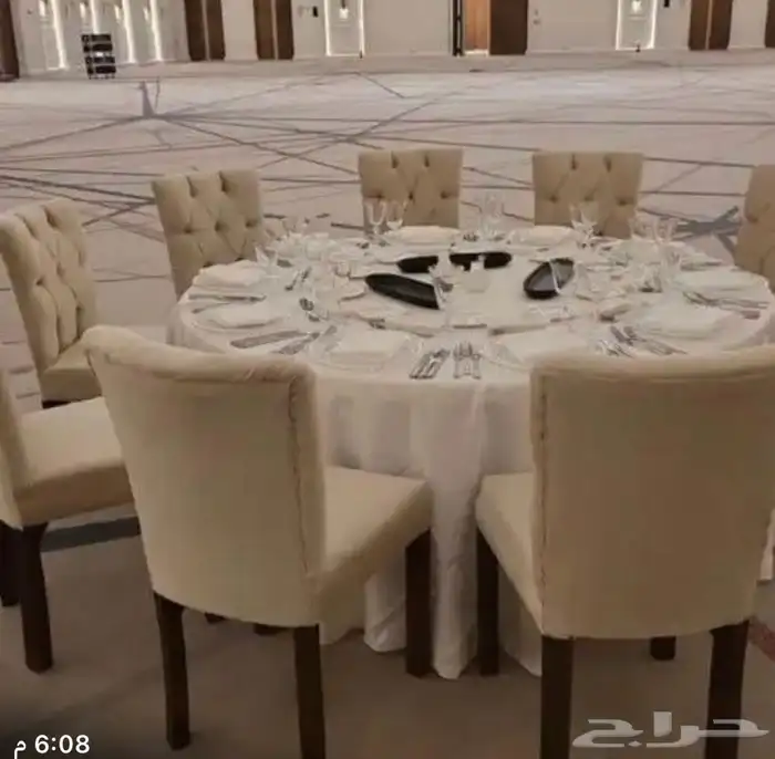 تاجير جميع انواع الكنب والطاولات والكراسي 7