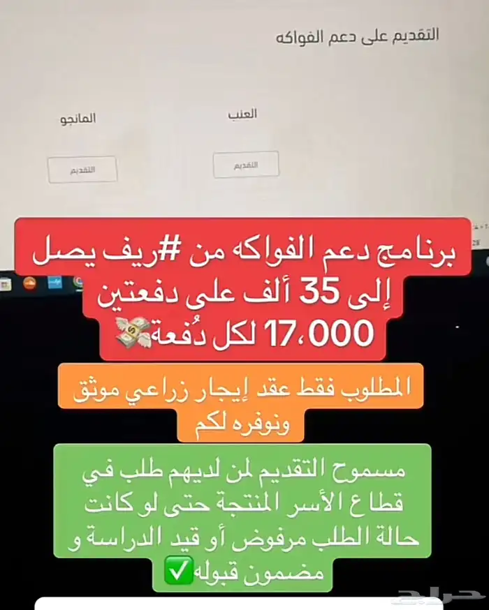 تقديم الضمان المطور وحساب المواطن 33