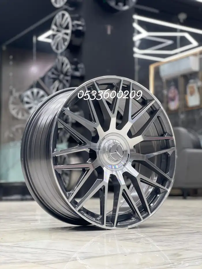 جنوط مرسيدس  Mercedes-AMG S63 E موديل 2024 مقاس 21 5