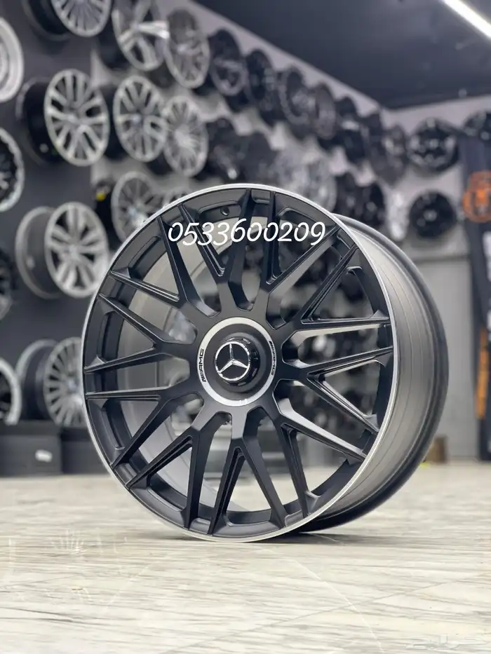 جنوط مرسيدس  Mercedes-AMG S63 E موديل 2024 مقاس 21 17