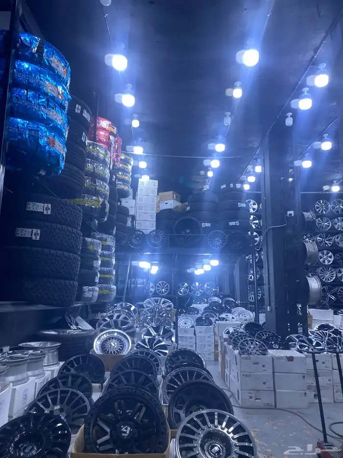 جنوط وكفرات محل لبيع جميع أنواع الجنوط والكفرات جمله 1