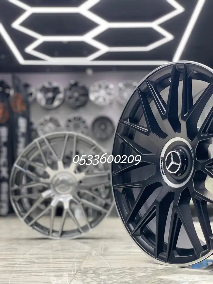 جنوط مرسيدس  Mercedes-AMG S63 E موديل 2024 مقاس 21 4