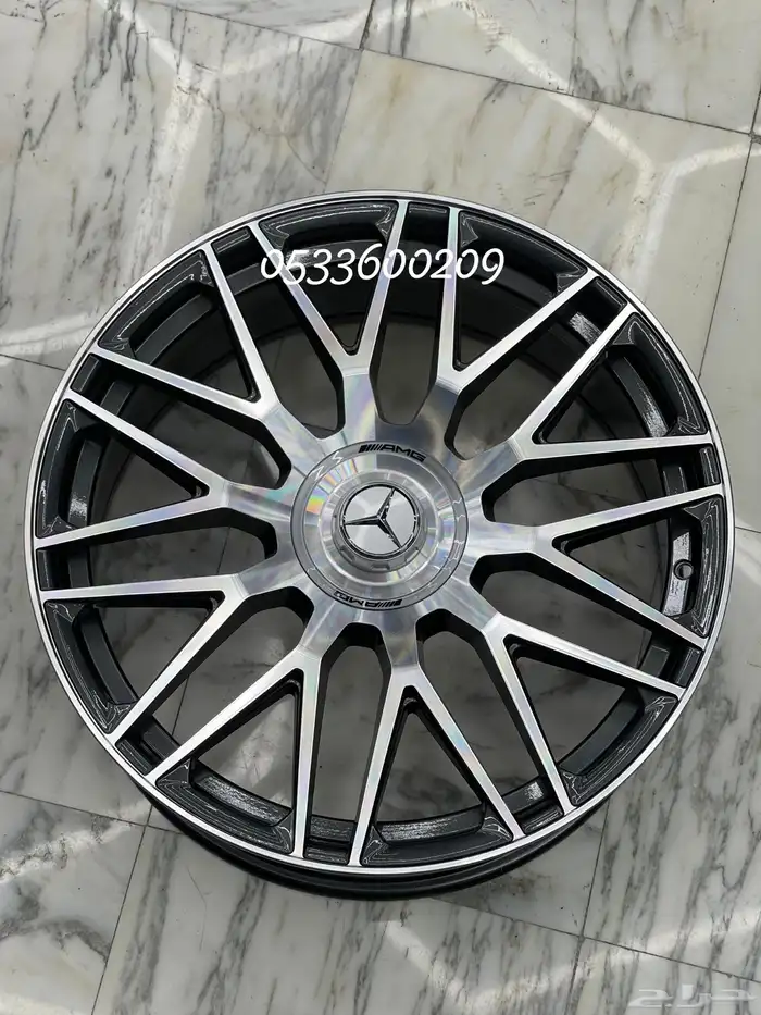 جنوط مرسيدس  Mercedes-AMG S63 E موديل 2024 مقاس 21 3