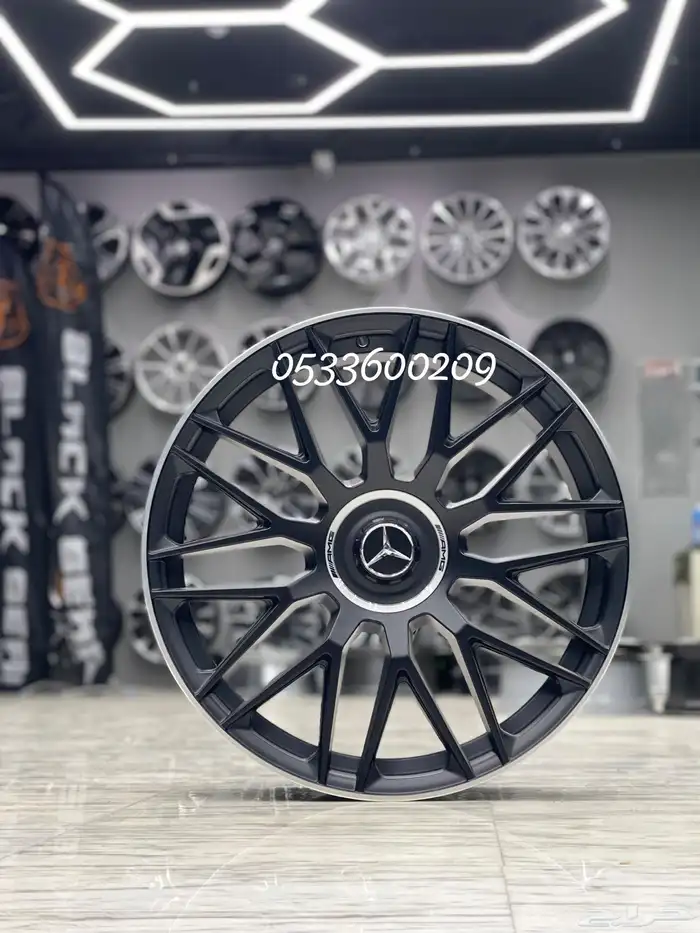 جنوط مرسيدس  Mercedes-AMG S63 E موديل 2024 مقاس 21 15