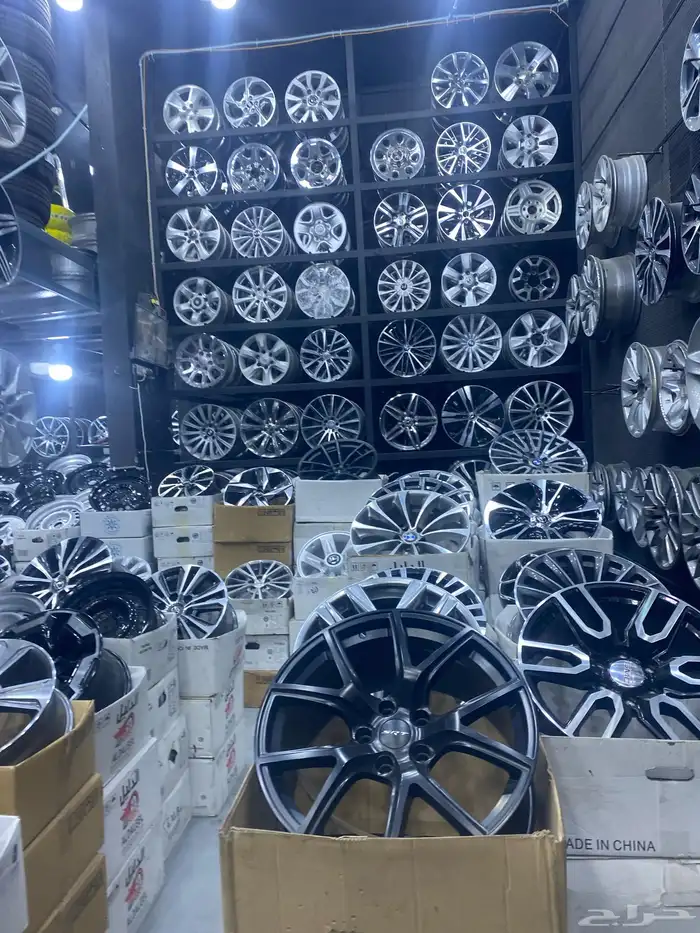 جنوط وكفرات محل لبيع جميع أنواع الجنوط والكفرات جمله 3