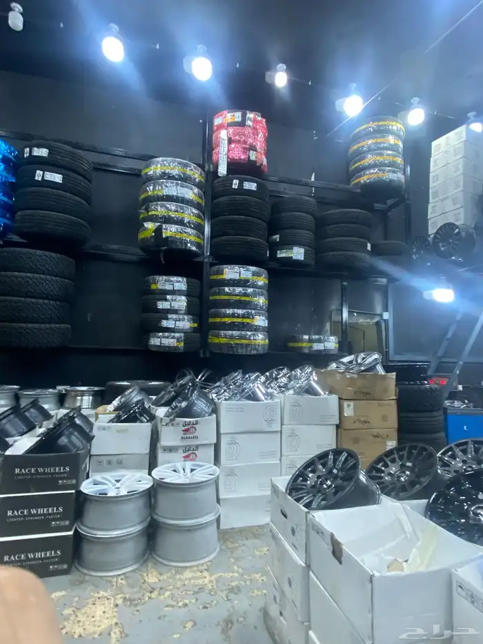 جنوط وكفرات محل لبيع جميع أنواع الجنوط والكفرات جمله 4