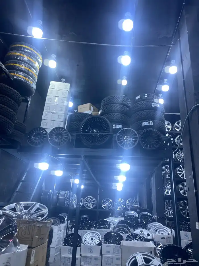 جنوط وكفرات محل لبيع جميع أنواع الجنوط والكفرات جمله 5