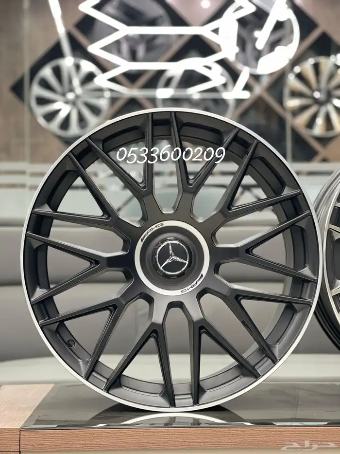 جنوط مرسيدس  Mercedes-AMG S63 E موديل 2024 مقاس 21 7