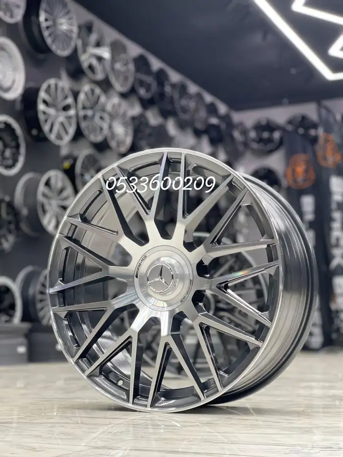 جنوط مرسيدس  Mercedes-AMG S63 E موديل 2024 مقاس 21 6