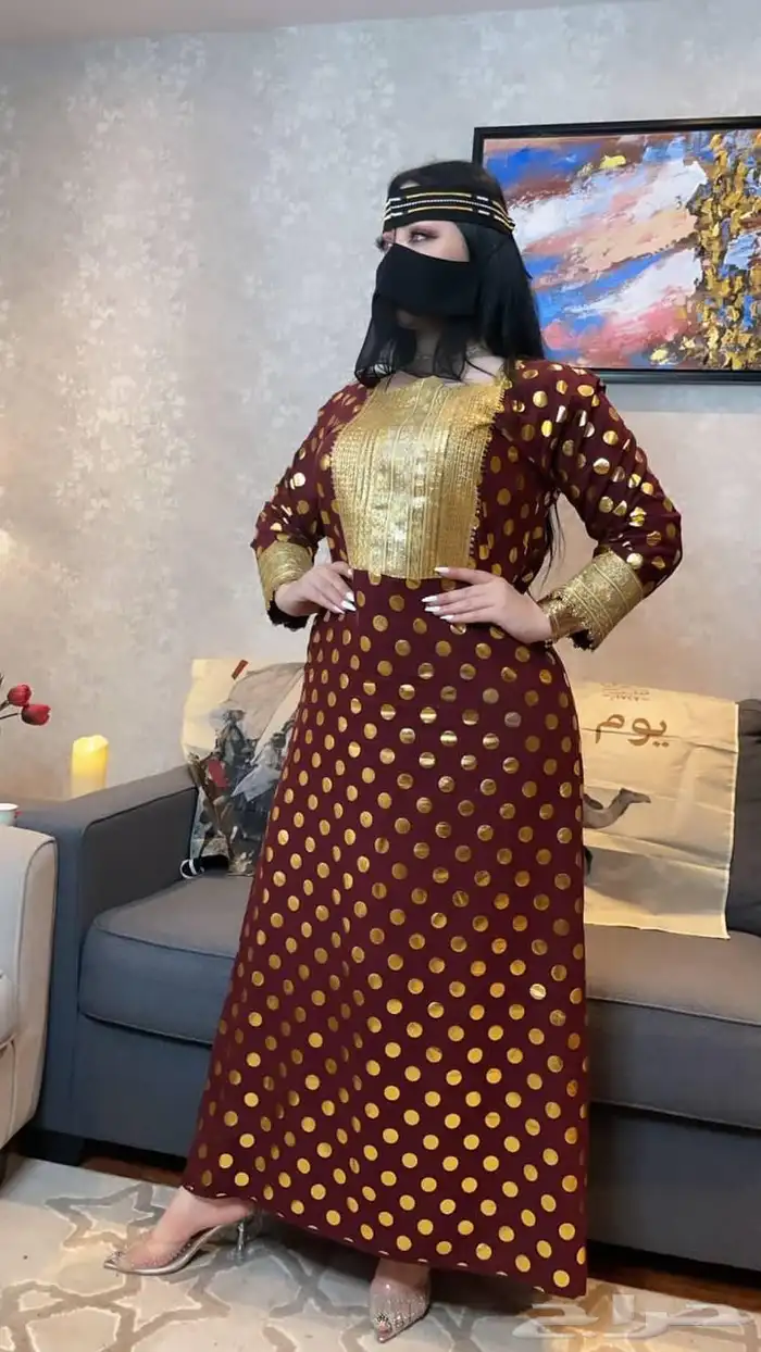 جلابيات وفساتين يوم التأسيس فخمه 37