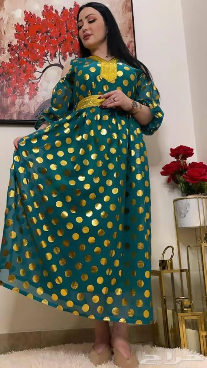 جلابيات وفساتين يوم التأسيس فخمه 40