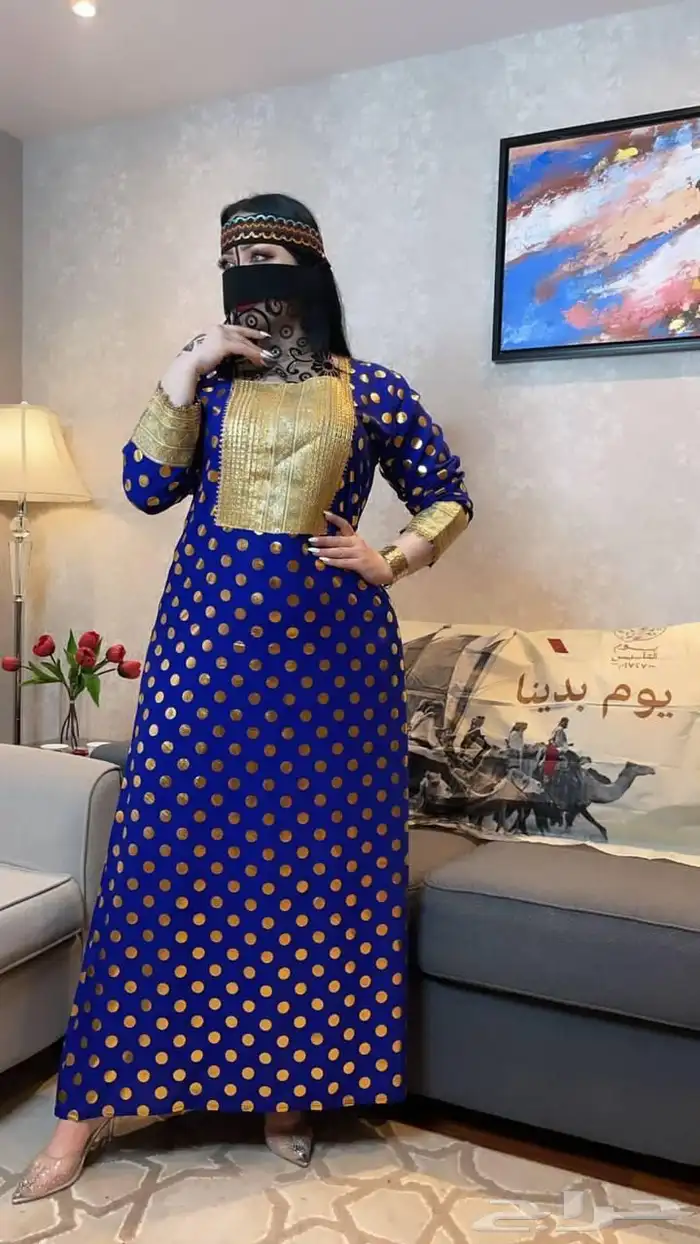 جلابيات وفساتين يوم التأسيس فخمه 32