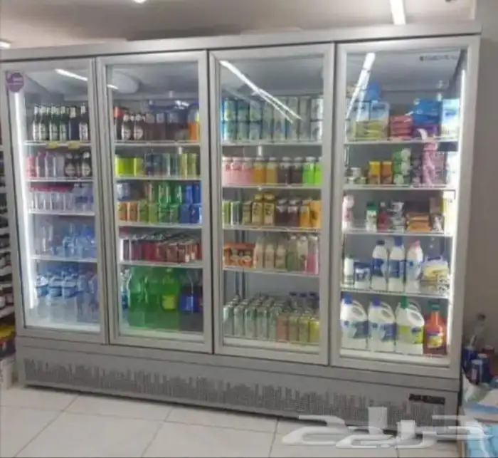 ثلاجة عرض بانكول 4 باب زجاج 3
