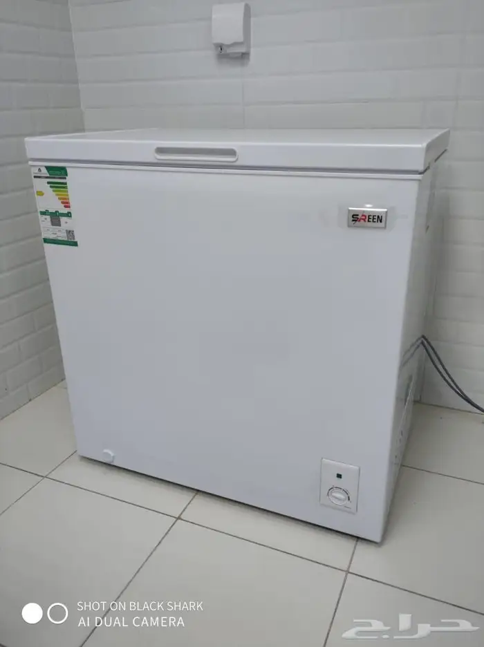 فريزر سرين 7 قدم جديد بالكرتون ضمان 5 سنوات كمبريسور 0