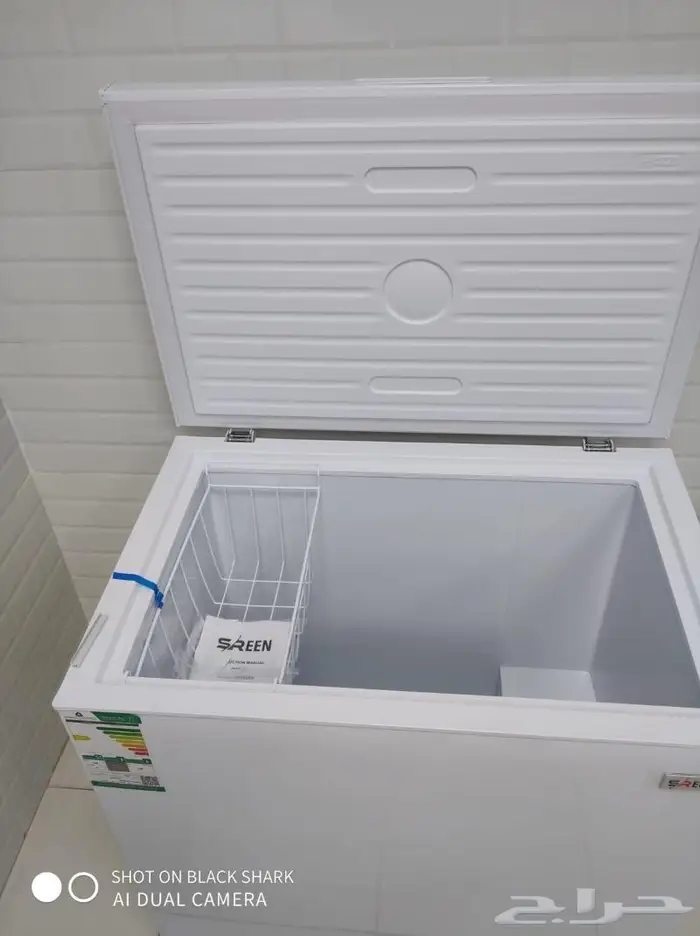 فريزر سرين 7 قدم جديد بالكرتون ضمان 5 سنوات كمبريسور 1