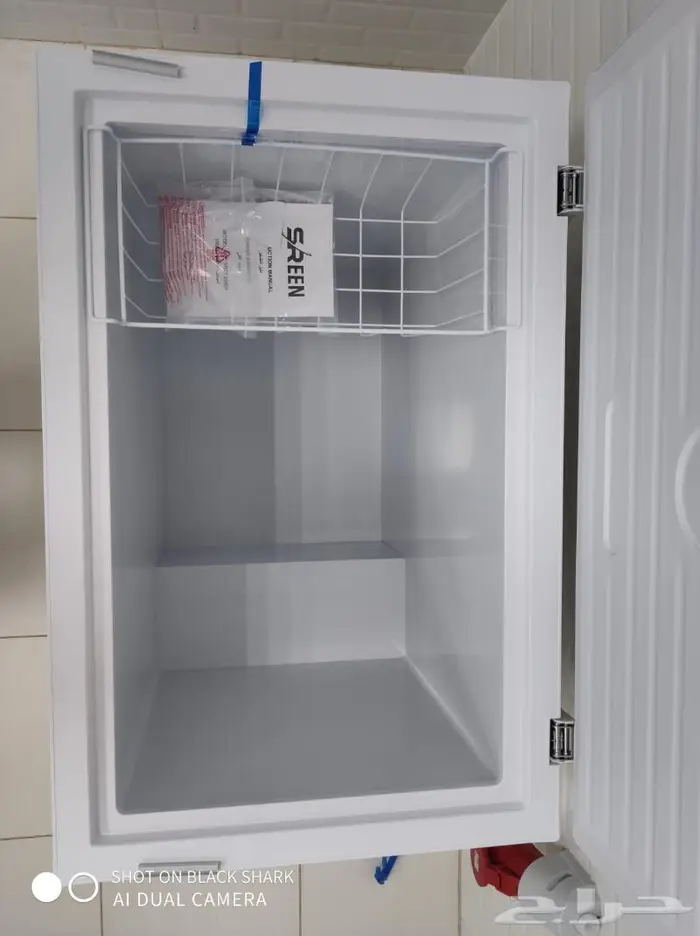 فريزر سرين 7 قدم جديد بالكرتون ضمان 5 سنوات كمبريسور 4