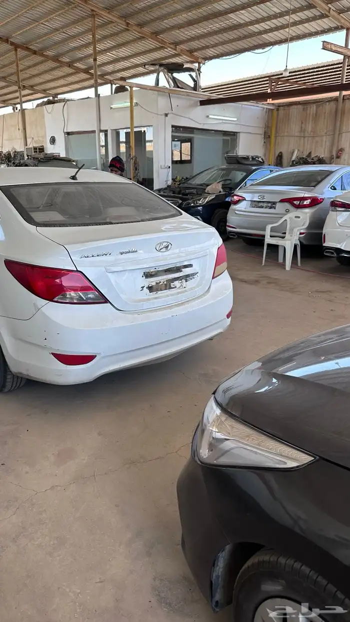 هيونداي اكسنت 2015 تشليح 4