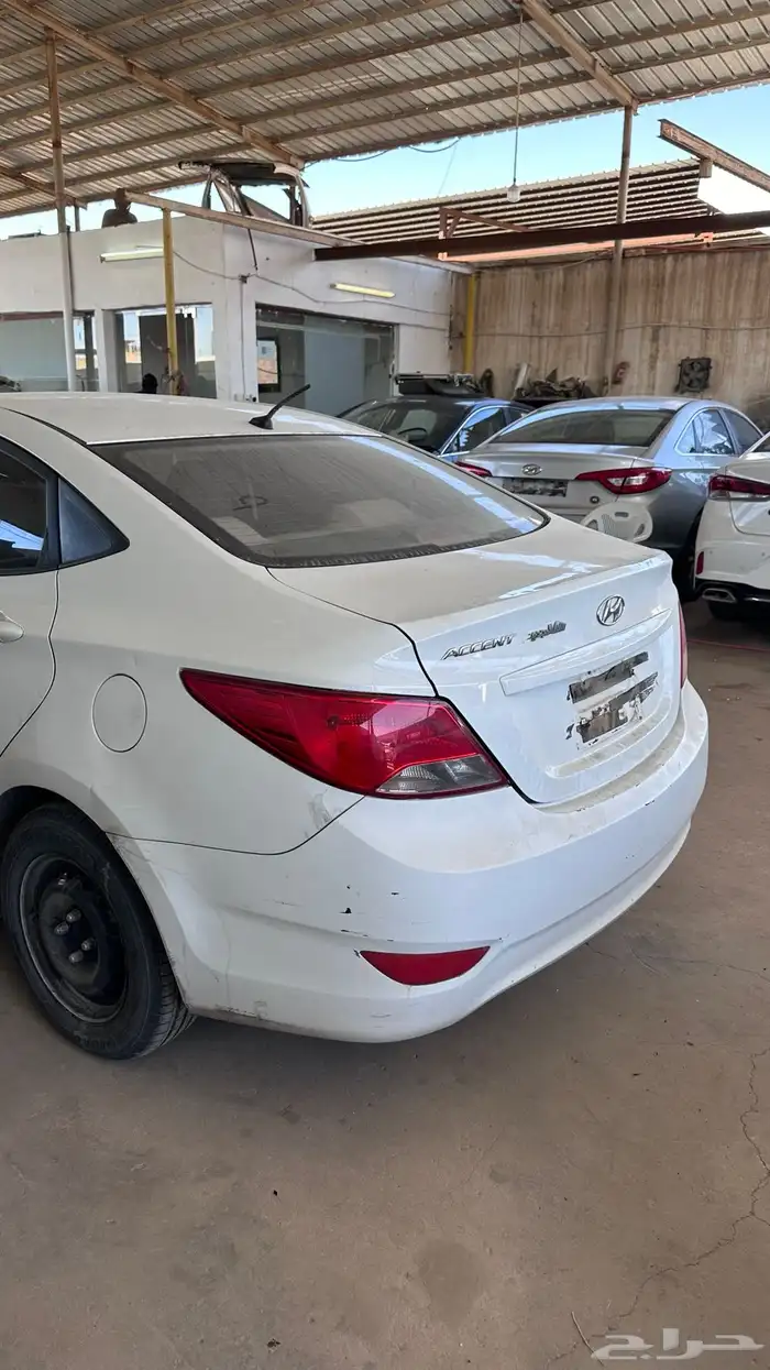 هيونداي اكسنت 2015 تشليح 2