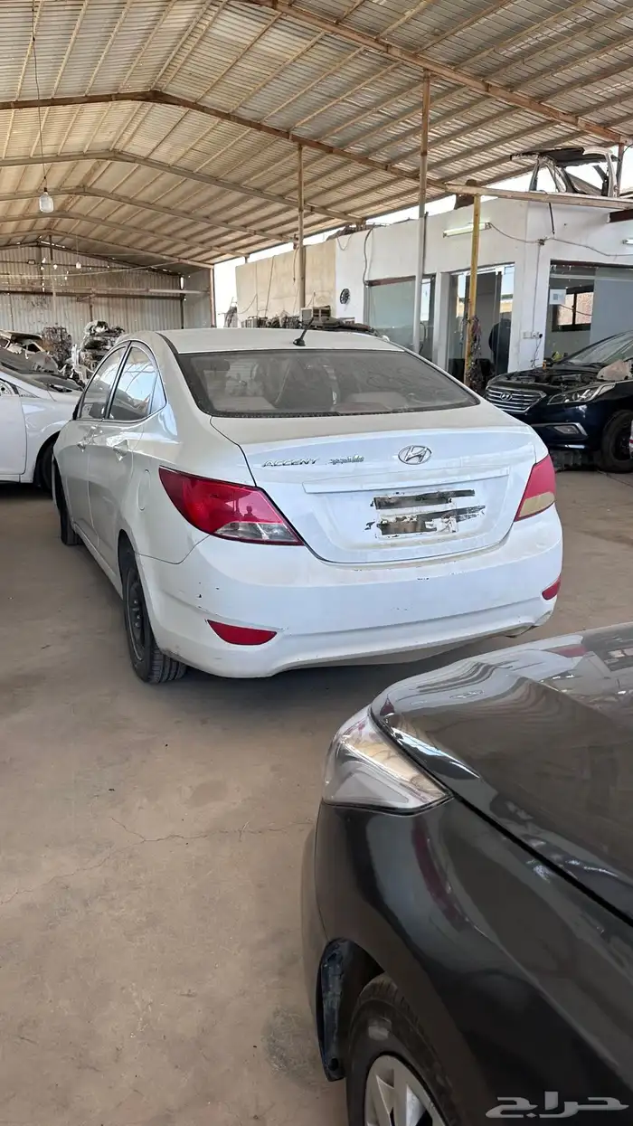 هيونداي اكسنت 2015 تشليح 1
