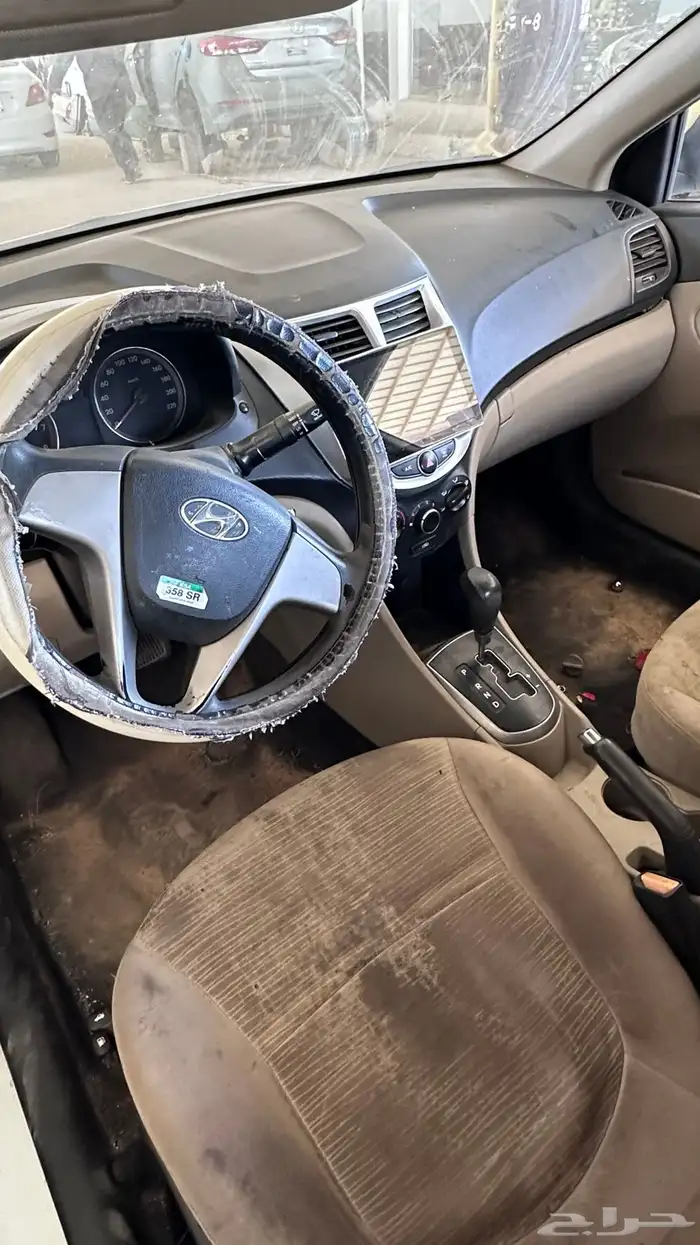 هيونداي اكسنت 2015 تشليح 7