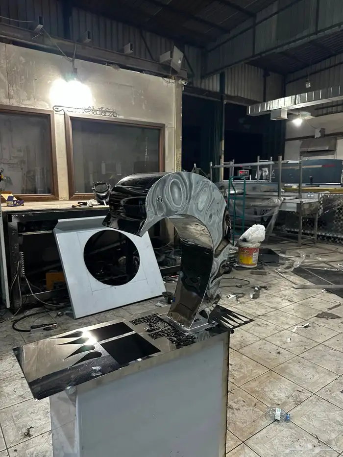 مصبات بإنارة ستيل تايواني 60 سم 10